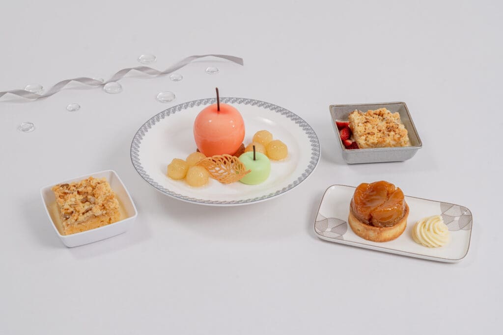 Singapore Airlines Becomes First to Fly Christofle 12 Apple Tart Across Cabin Classes